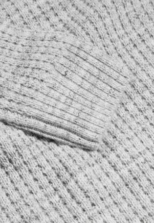 Textured Roll Neck